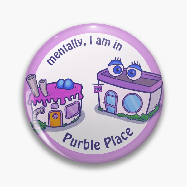 Item preview, Purble Place State of Mind designed and sold by jillymakesart.