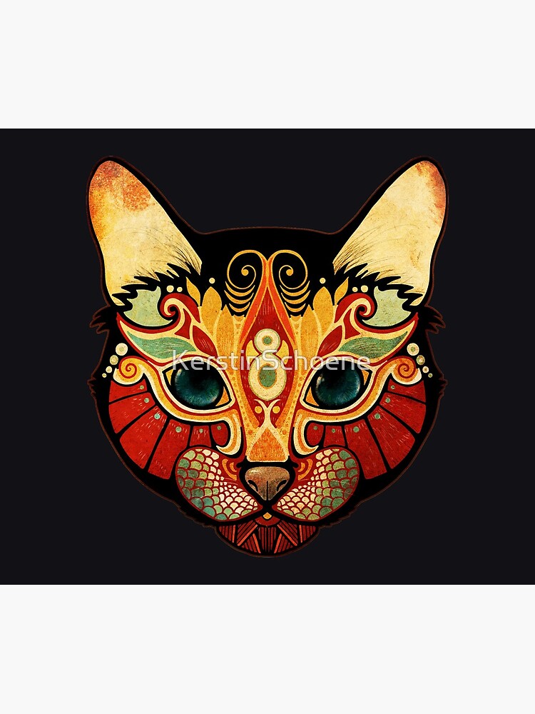 the cat von KerstinSchoene