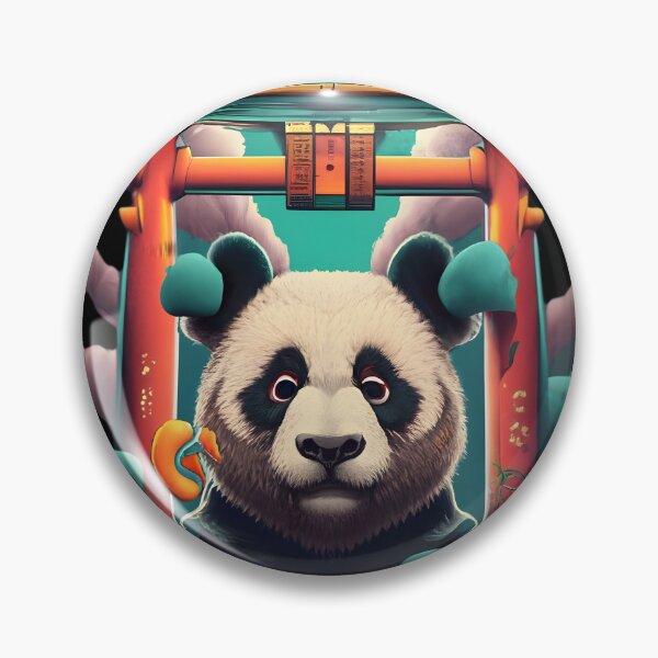 Item preview, Cute Panda In Asia  designed and sold by JurenArt.