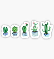Cactus in watercolor Sticker