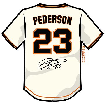 San Francisco Giants Joc Pederson Jersey Design Desktop