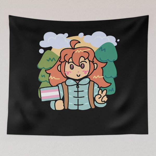 Item preview, Madeline Game - Badeline Sprite designed and sold by TrendyThornton.