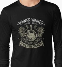 PUBG WInner Winner Chicken Dinner Long Sleeve T-Shirt