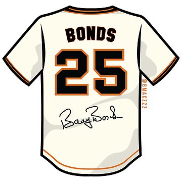 Barry Bonds San Francisco Giants 25 Jersey