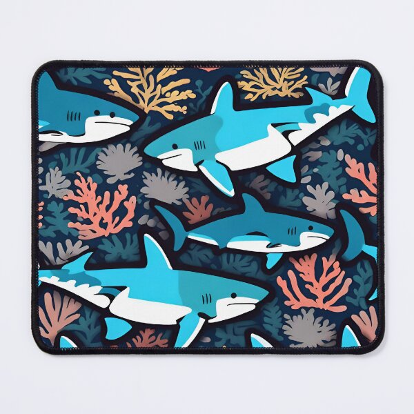 Item preview, Sharks and Corals designed and sold by SeamCraft.