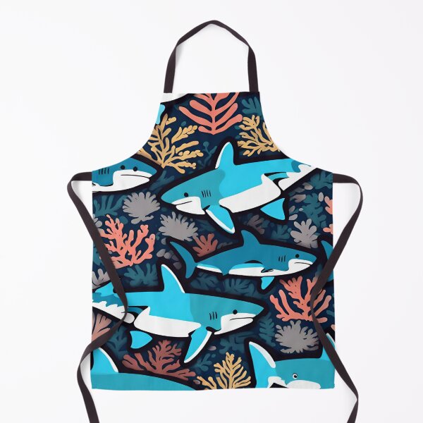 Item preview, Sharks and Corals designed and sold by SeamCraft.