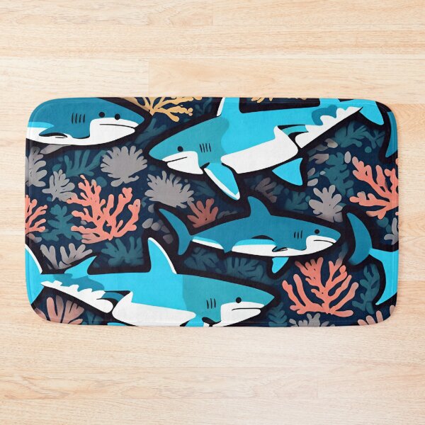 Item preview, Sharks and Corals designed and sold by SeamCraft.
