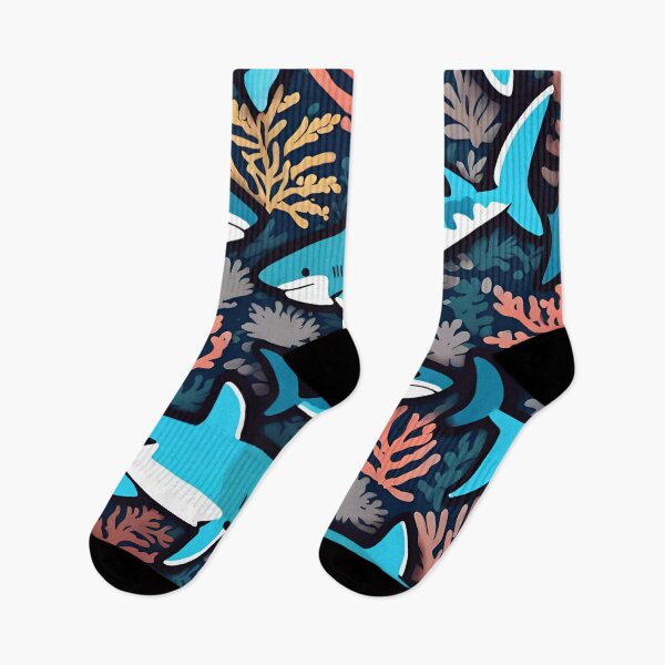 Item preview, Sharks and Corals designed and sold by SeamCraft.