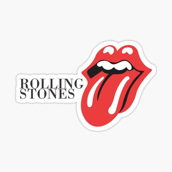 Pegatina The Rolling Stones color