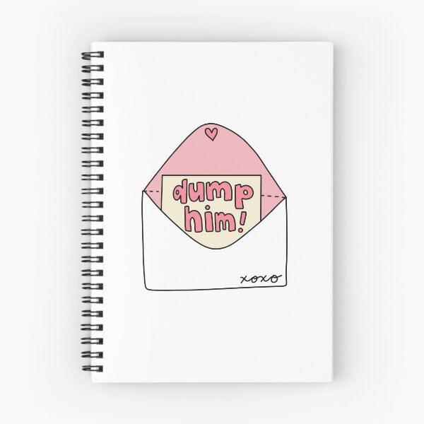 Item preview, Dump Him Pink Envelope designed and sold by GraceMakes03.