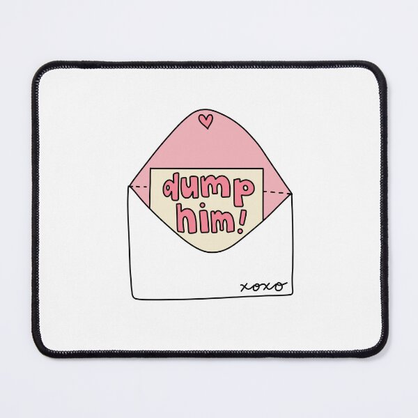 Item preview, Dump Him Pink Envelope designed and sold by GraceMakes03.