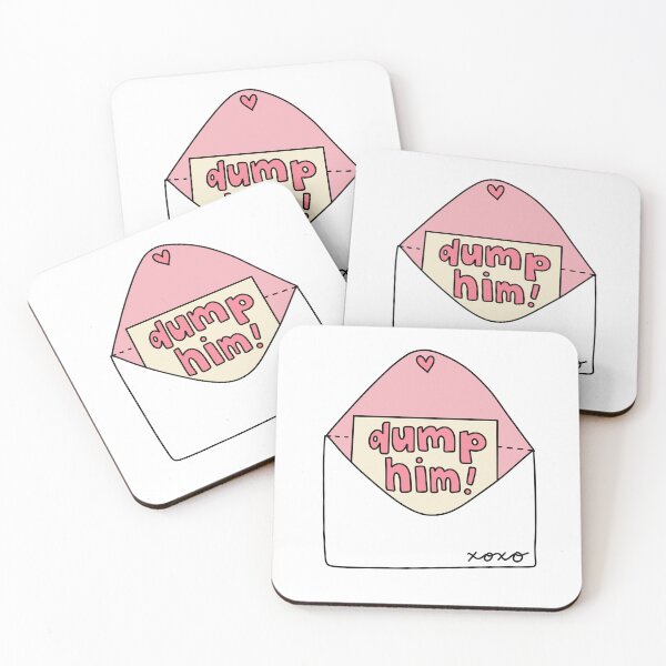 Item preview, Dump Him Pink Envelope designed and sold by GraceMakes03.