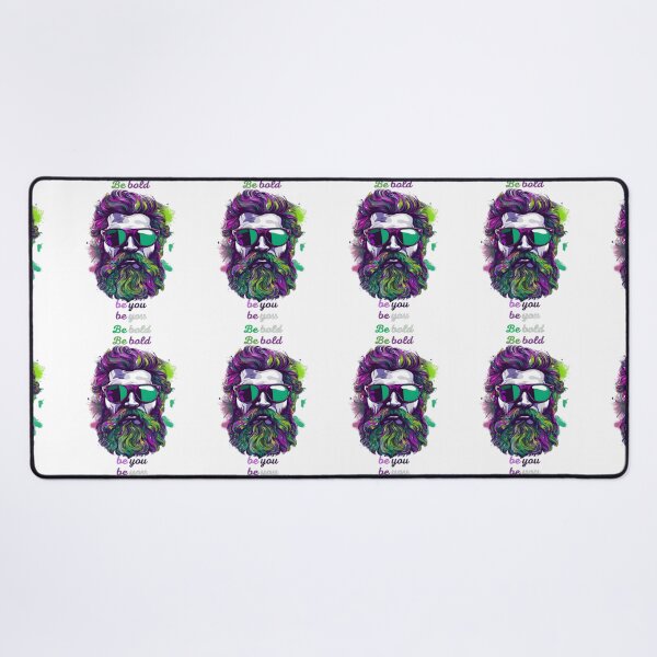 Item preview, Colorful Beard Man with Sunglasses designed and sold by alaa-mously.