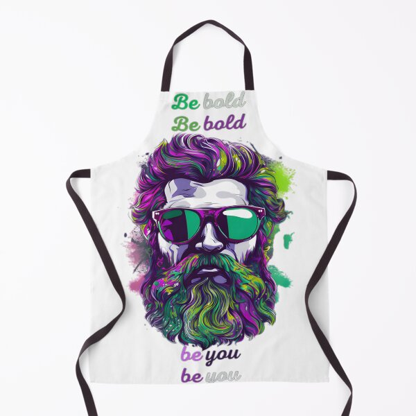 Item preview, Colorful Beard Man with Sunglasses designed and sold by alaa-mously.