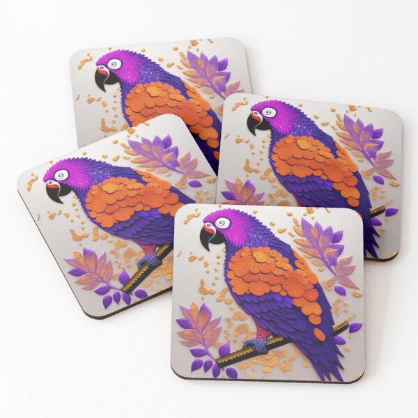 Item preview, Colorful parrot  designed and sold by Roxburylane.