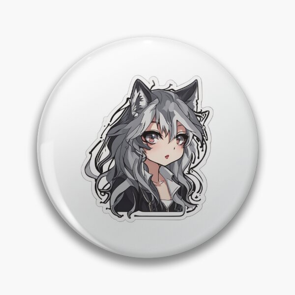 Item preview, Anime Wolf Girl designed and sold by zPopPaints.