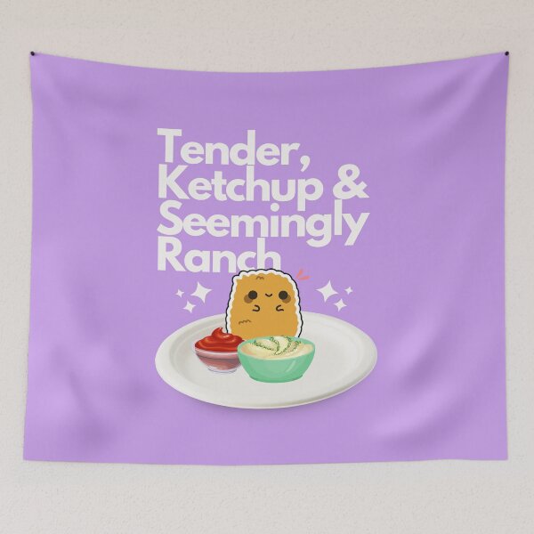 Item preview, Tender Ketchup & Seemingly Ranch designed and sold by GleamingGiant.