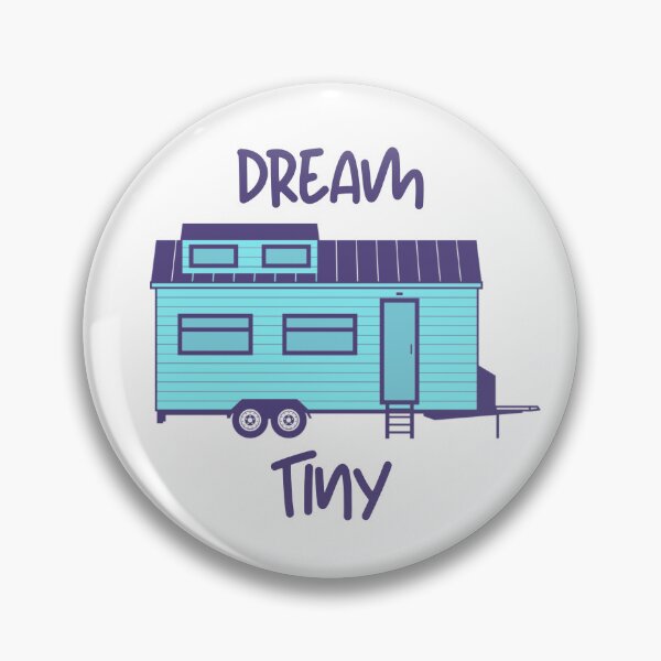 Item preview, Dream Tiny, Tiny Home Blue designed and sold by Neeshki.