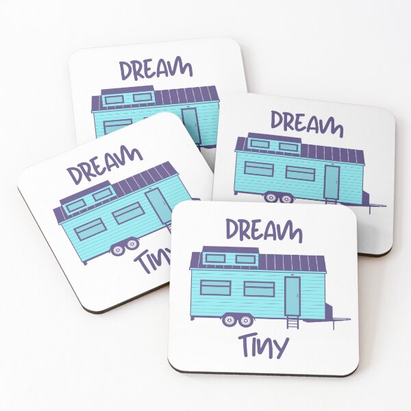 Item preview, Dream Tiny, Tiny Home Blue designed and sold by Neeshki.