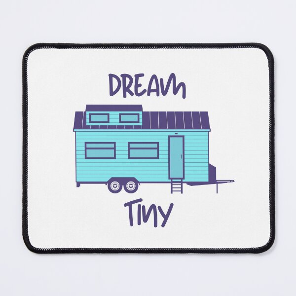 Item preview, Dream Tiny, Tiny Home Blue designed and sold by Neeshki.