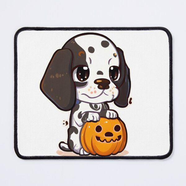 Item preview, Chibi English Pointer in Halloween designed and sold by City0fDreams.