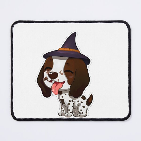 Item preview, Chibi English Pointer in Halloween designed and sold by City0fDreams.