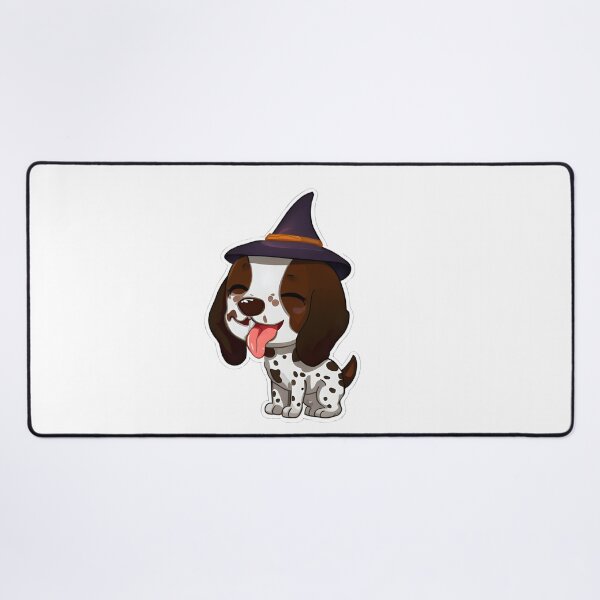 Item preview, Chibi English Pointer in Halloween designed and sold by City0fDreams.