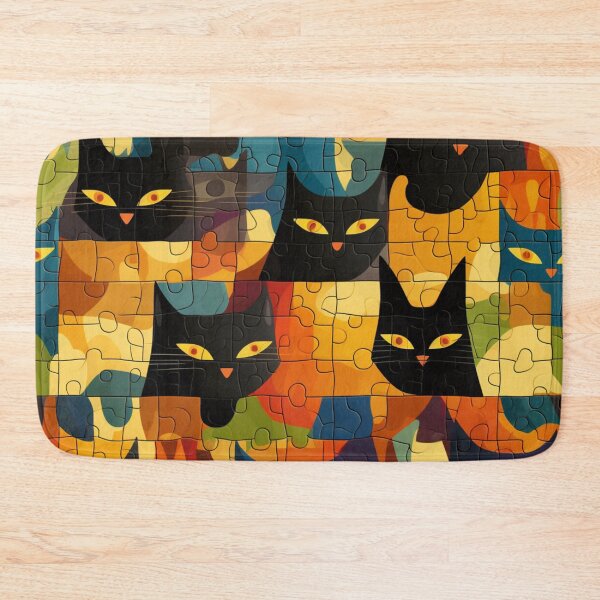 Item preview, Difficult Cat Jigsaw Puzzle  designed and sold by Nicholas Panek.