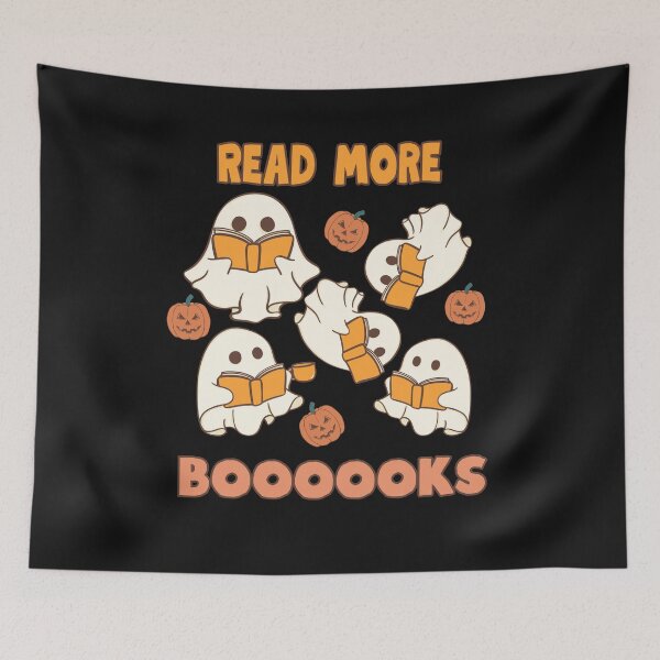 Item preview, Read More Boooooks: A Spooky Literary Tribute designed and sold by sirikanya-mei.