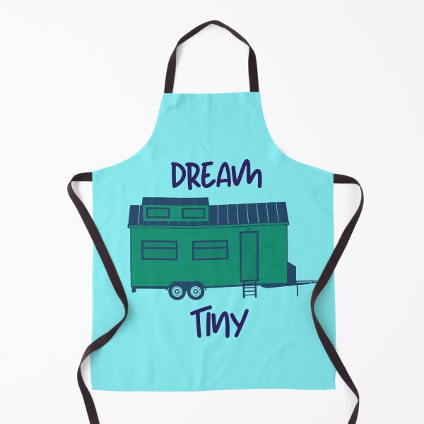 Item preview, Dream Tiny, Tiny Home Green and Blue designed and sold by Neeshki.