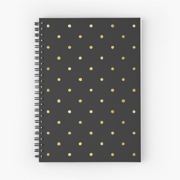 Item preview, Gold Black Polka Handmade Dot designed and sold by Eurokollektiv.