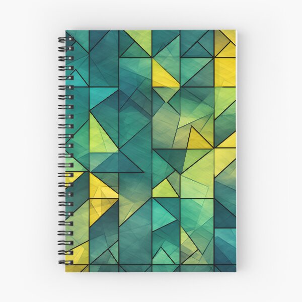 Item preview, The complex triangular geometric pattern alternates. designed and sold by maii7879.