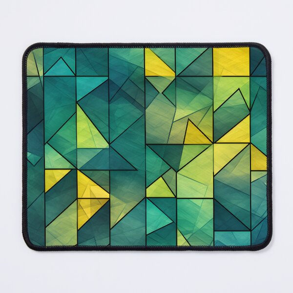 Item preview, The complex triangular geometric pattern alternates. designed and sold by maii7879.