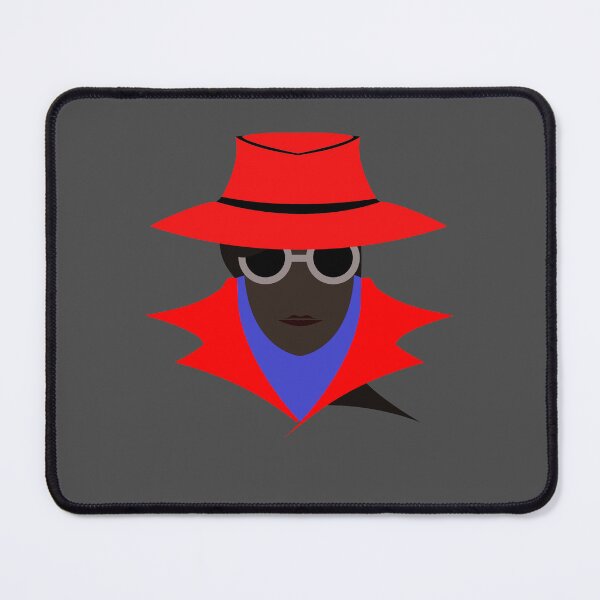 Item preview, Lady Red (afro): A Cybersecurity Design designed and sold by McNerdic.