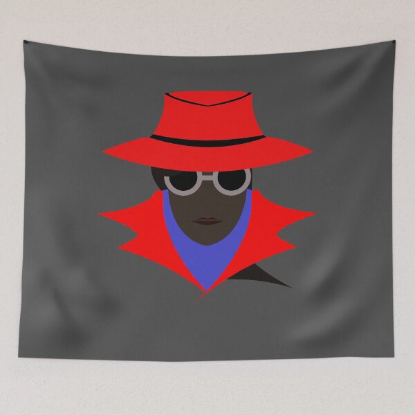 Item preview, Lady Red (afro): A Cybersecurity Design designed and sold by McNerdic.