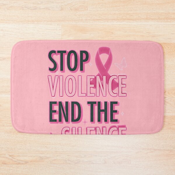 Item preview, Stop Violence End The Silence - Domestic Violence Awareness designed and sold by csoDesign.