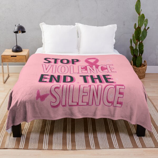 Item preview, Stop Violence End The Silence - Domestic Violence Awareness designed and sold by csoDesign.