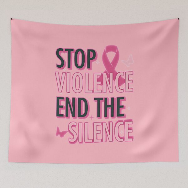 Item preview, Stop Violence End The Silence - Domestic Violence Awareness designed and sold by csoDesign.
