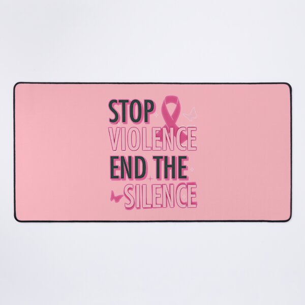 Item preview, Stop Violence End The Silence - Domestic Violence Awareness designed and sold by csoDesign.