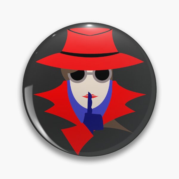 Item preview, Lady Red shush (cauc): A Cybersecurity Design designed and sold by McNerdic.