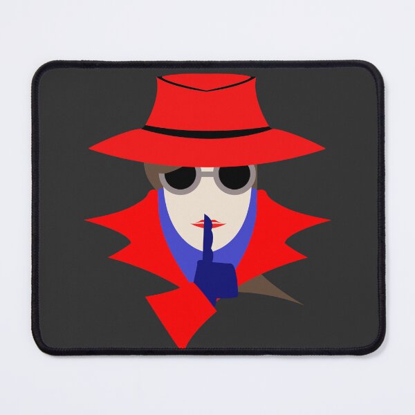 Item preview, Lady Red shush (cauc): A Cybersecurity Design designed and sold by McNerdic.