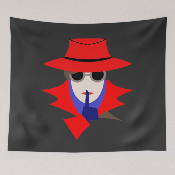 Item preview, Lady Red shush (cauc): A Cybersecurity Design designed and sold by McNerdic.