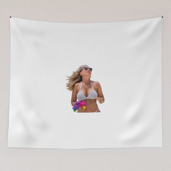 Item preview, Woman Wearing a Silver Bikini and Sunglasses designed and sold by alankamer.