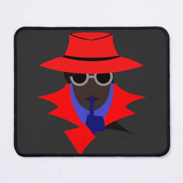 Item preview, Lady Red shush (afro): A Cybersecurity Design designed and sold by McNerdic.