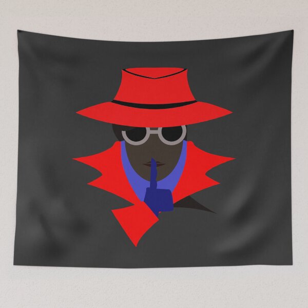 Item preview, Lady Red shush (afro): A Cybersecurity Design designed and sold by McNerdic.