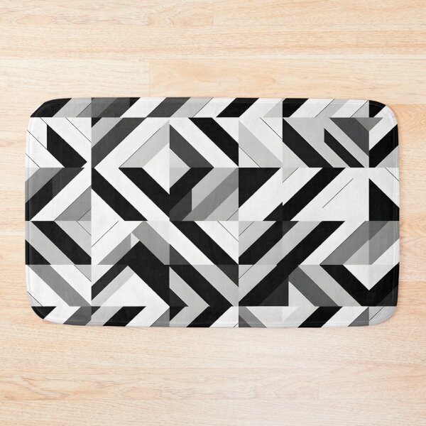 Item preview, The white geometric pattern. designed and sold by maii7879.