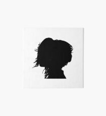 Camila Cabello Silhouette Art Board