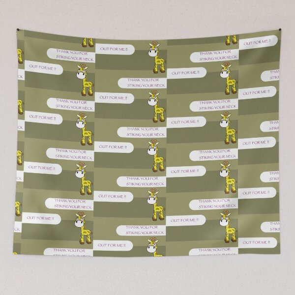 Item preview, Thankful Giraffe designed and sold by ThundRDownunder.