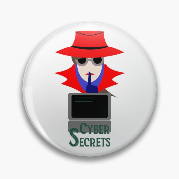Item preview, Lady Red (Cyber Secrets Cauc): A Cybersecurity Design designed and sold by McNerdic.