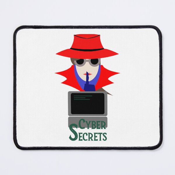 Item preview, Lady Red (Cyber Secrets Cauc): A Cybersecurity Design designed and sold by McNerdic.